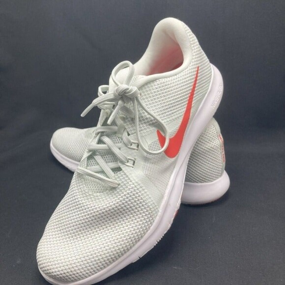 Nike Shoes - Nike Women's Flex Trainer 8, Barely Grey/Ember Glow-Sail, US Size 11 924339 007